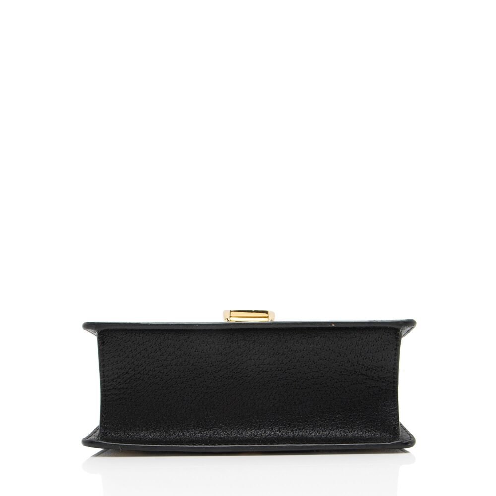 Gucci Calfskin Bee & Star Sylvie Mini Top Handle