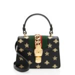 Gucci Calfskin Bee & Star Sylvie Mini Top Handle