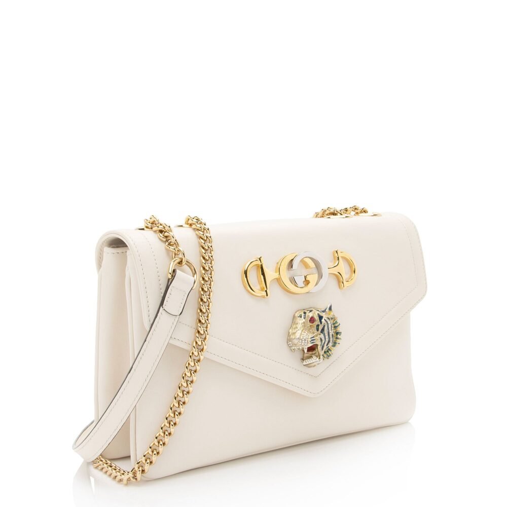 Gucci Calfskin Rajah Medium Shoulder Bag