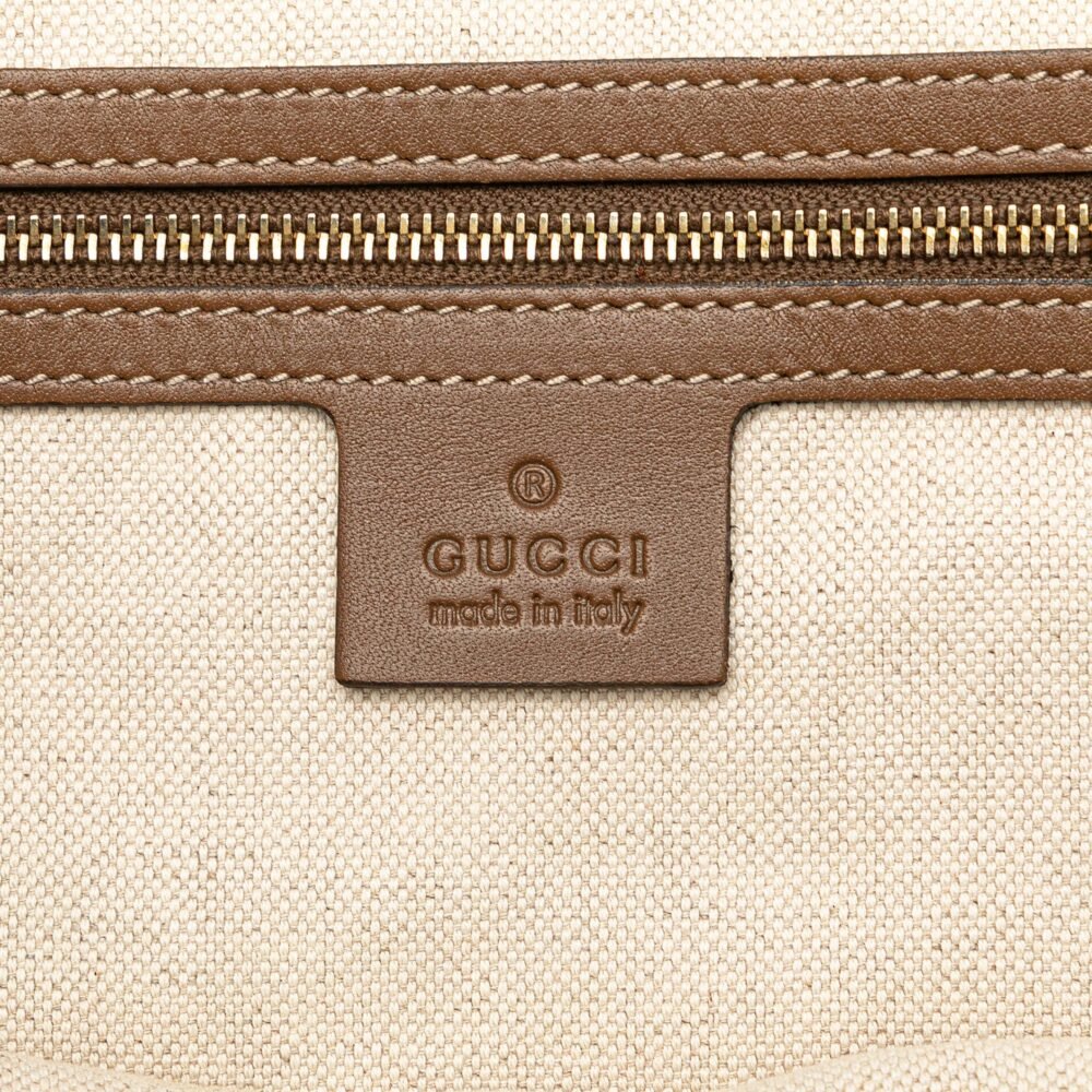 Gucci Flora Canvas Craft Tote