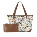 Gucci Flora Canvas Craft Tote