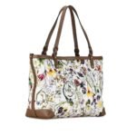 Gucci Flora Canvas Craft Tote