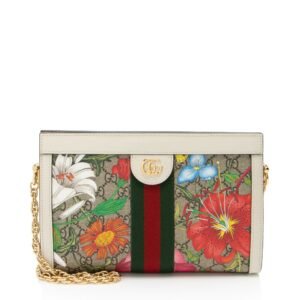 Gucci GG Supreme Flora Ophidia Shoulder Bag