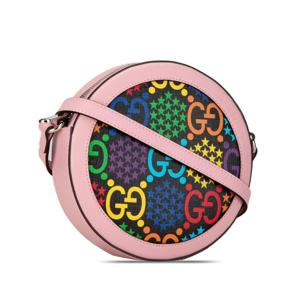 Gucci GG Supreme Psychedelic Round Crossbody