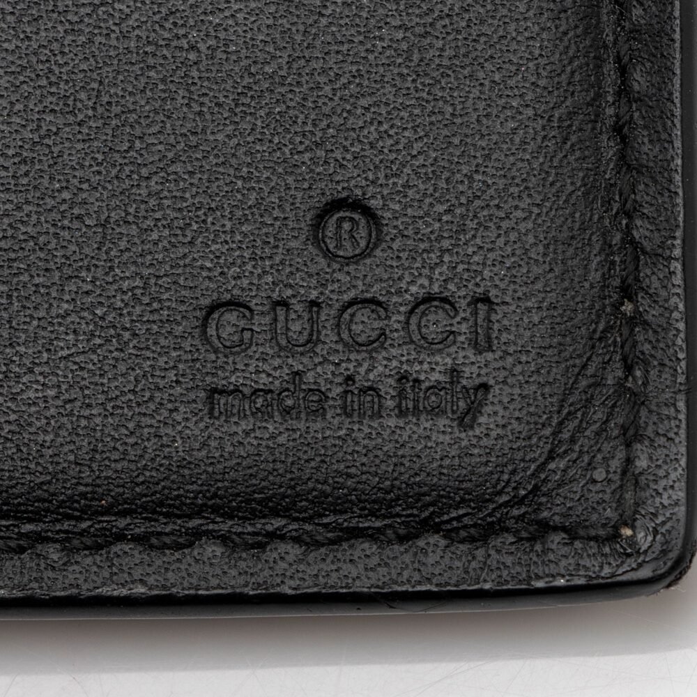 Gucci GG Supreme Tiger Small Bi-Fold Wallet