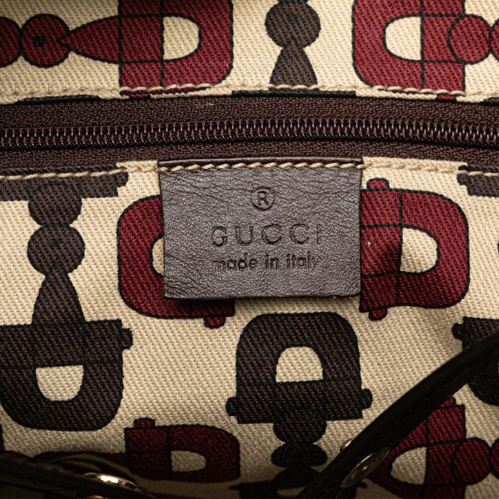 Gucci Guccissima Abbey D-Ring Shoulder Bag