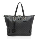 Gucci Guccissima Leather Charm Medium Tote