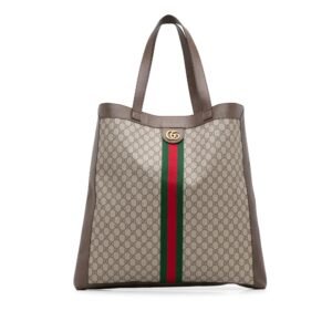 Gucci Large GG Supreme Ophidia Tote Bag