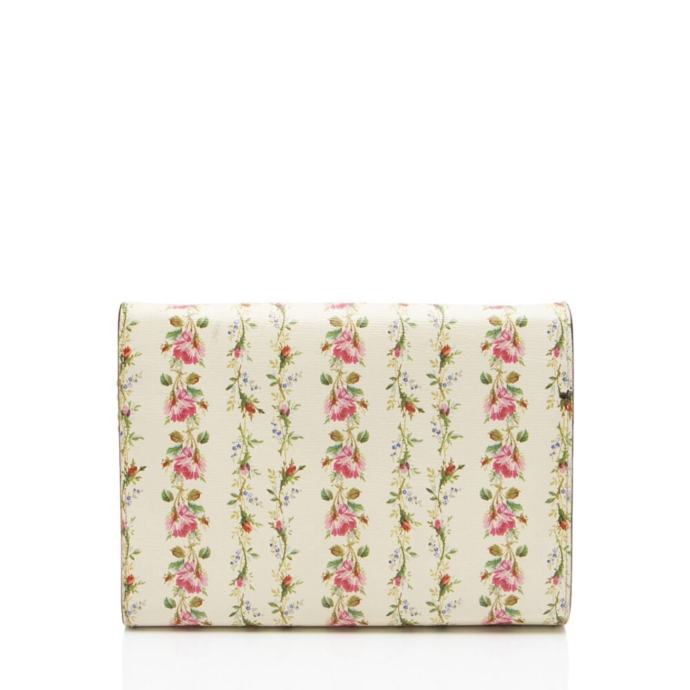 Gucci Leather Floral Dionysus Chain Wallet