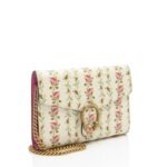 Gucci Leather Floral Dionysus Chain Wallet