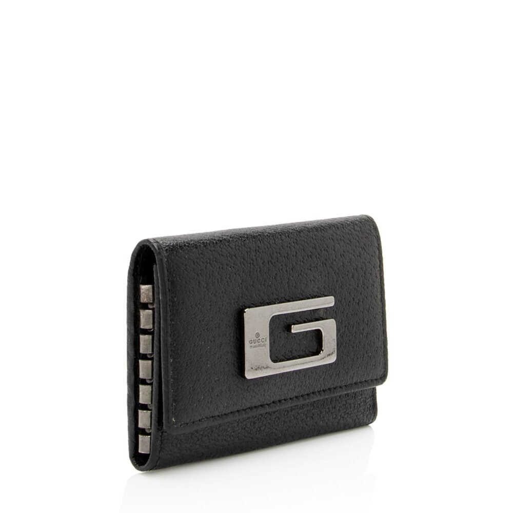 Gucci Leather G Key Holder