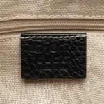 Gucci Leather Interlocking G Small Top Handle