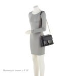 Gucci Leather Interlocking G Small Top Handle