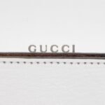 Gucci Metallic Leather GG Marmont Wallet on Chain