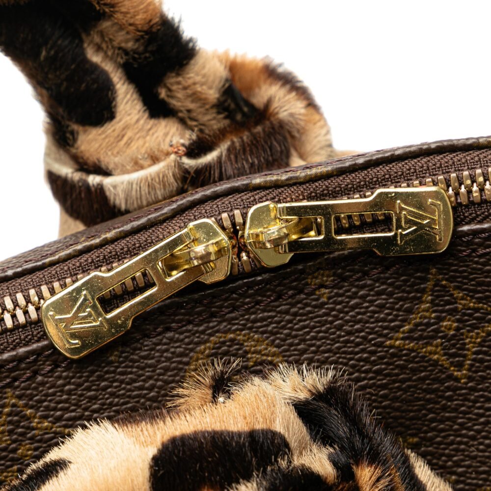 Louis Vuitton Azzedine Alaia Monogram Leopard Alma