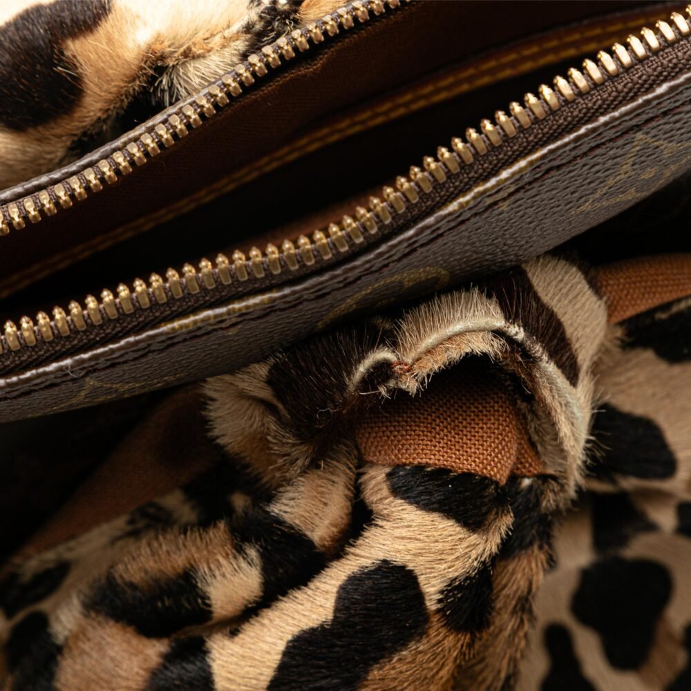 Louis Vuitton Azzedine Alaia Monogram Leopard Alma