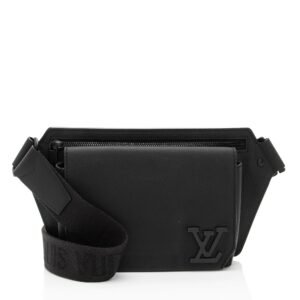 Louis Vuitton Calfskin Aerogram Takeoff Sling Bag