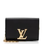 Louis Vuitton Calfskin Chain Louise Shoulder Bag