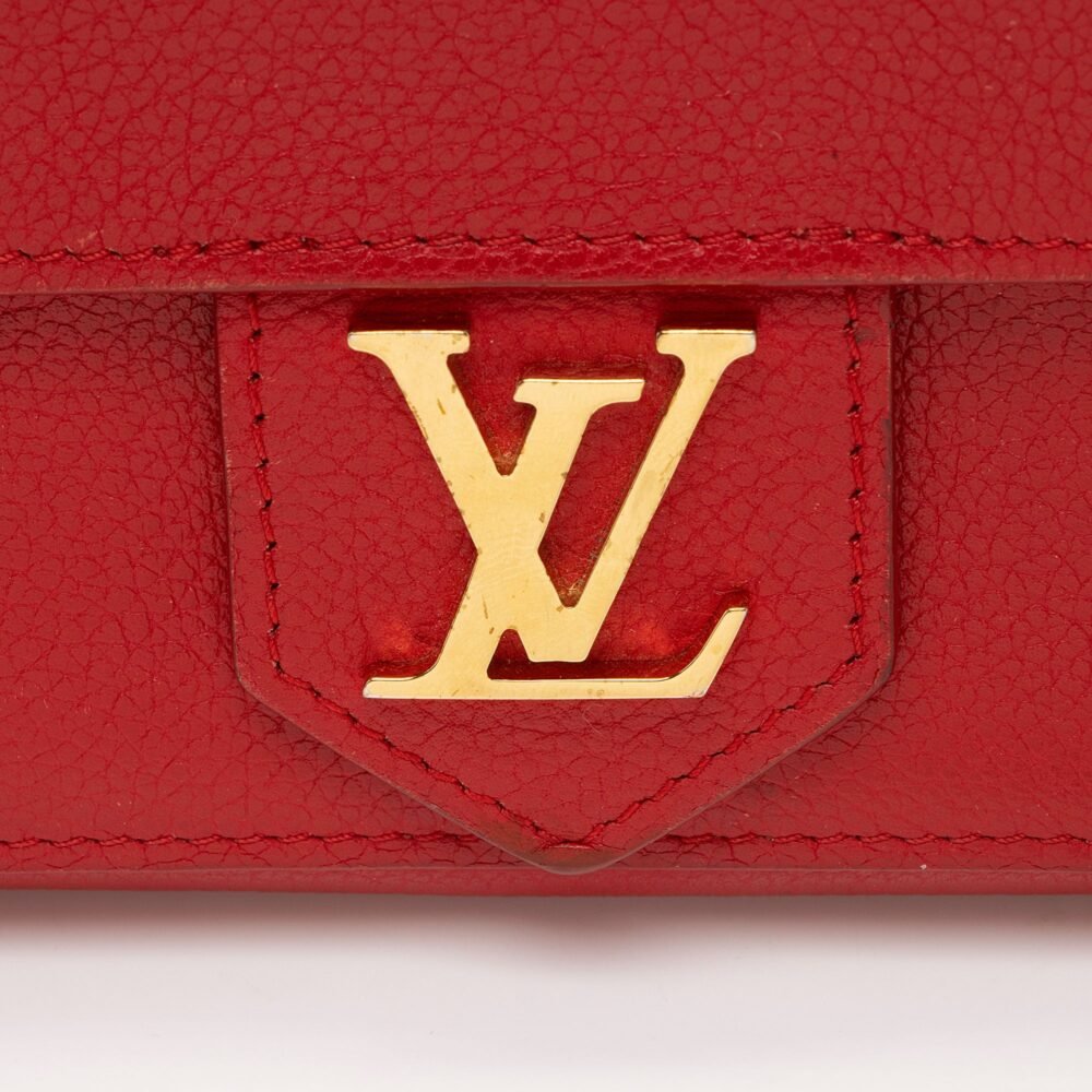 Louis Vuitton Calfskin Lockme Wallet