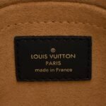 Louis Vuitton Calfskin Monogram Canvas On My Side MM Tote