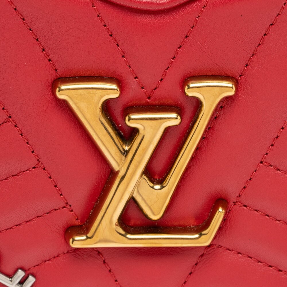 Louis Vuitton Calfskin New Wave Love Lock Heart Shoulder Bag