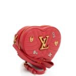 Louis Vuitton Calfskin New Wave Love Lock Heart Shoulder Bag