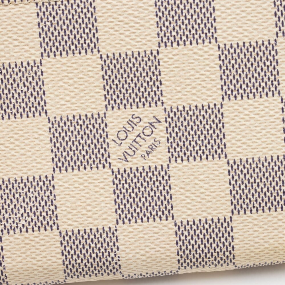 Louis Vuitton Damier Azur Clemence Wallet