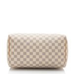 Louis Vuitton Damier Azur Speedy 30 Satchel