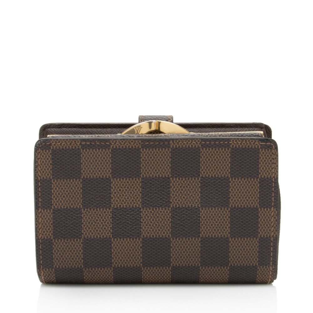 Louis Vuitton Damier Ebene French Purse Wallet