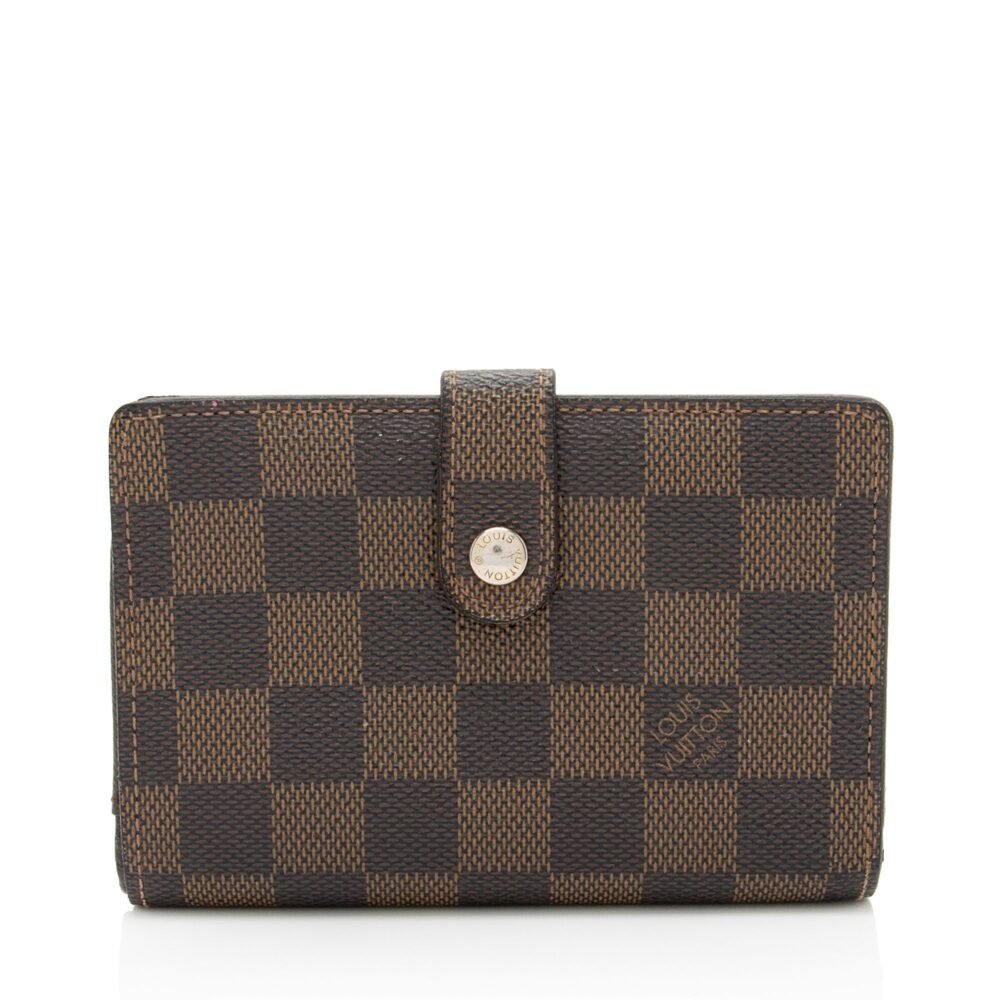 Louis Vuitton Damier Ebene French Purse Wallet