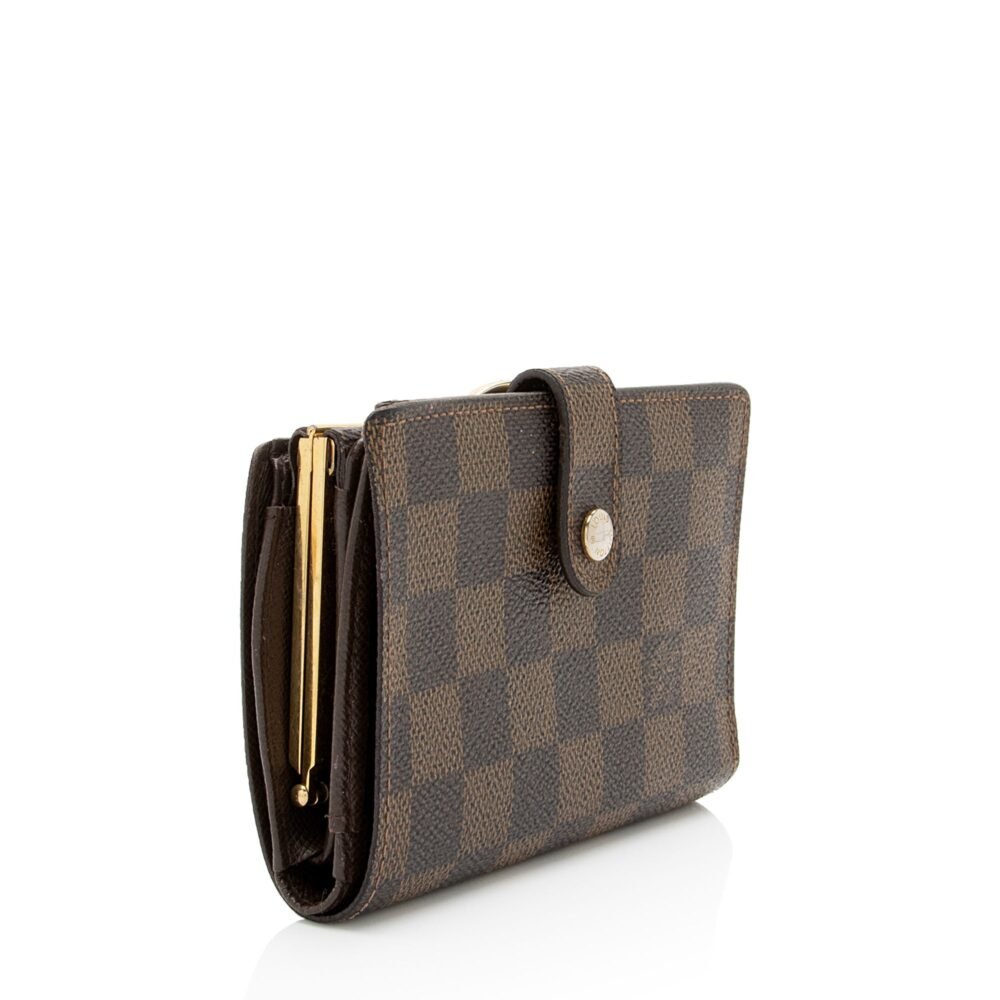 Louis Vuitton Damier Ebene French Purse Wallet