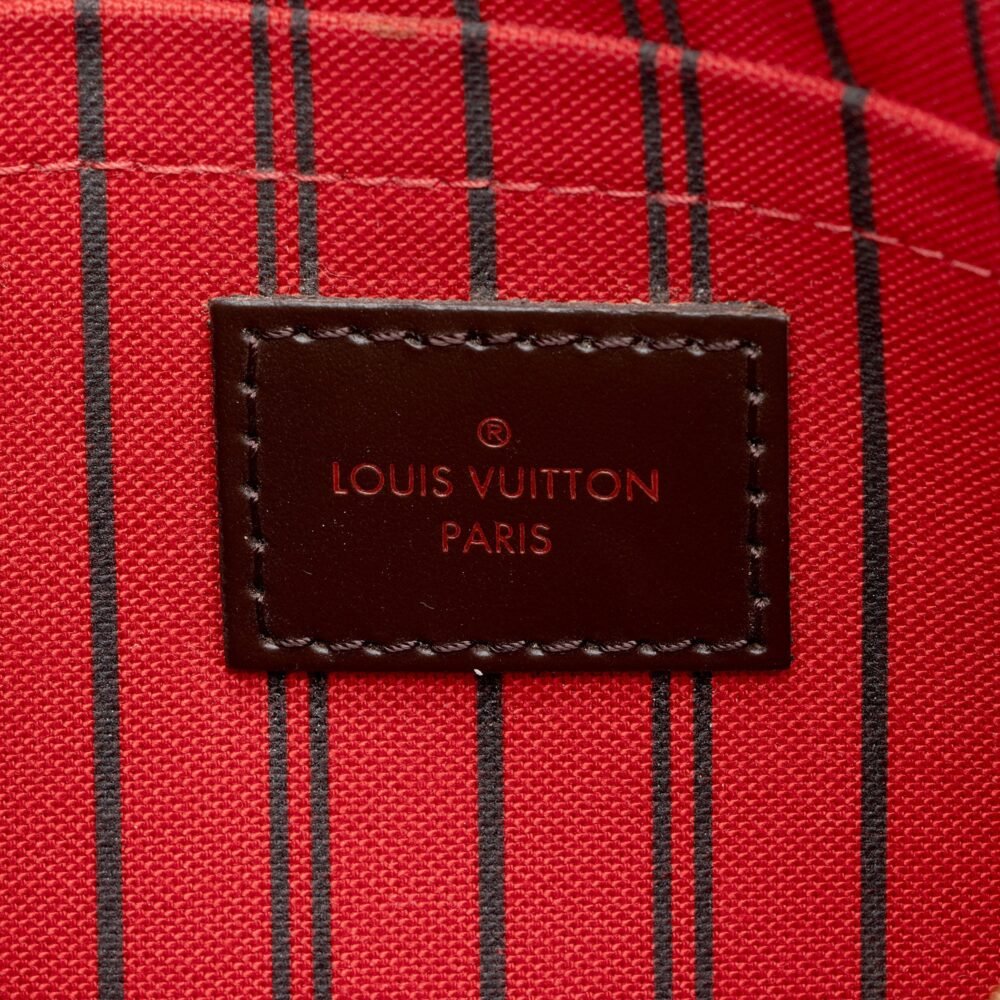 Louis Vuitton Damier Ebene Neverfull GM Pochette