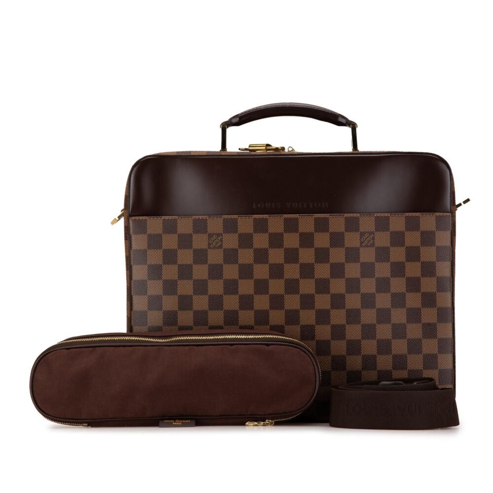 Louis Vuitton Damier Ebene Porte Ordinateur Sabana