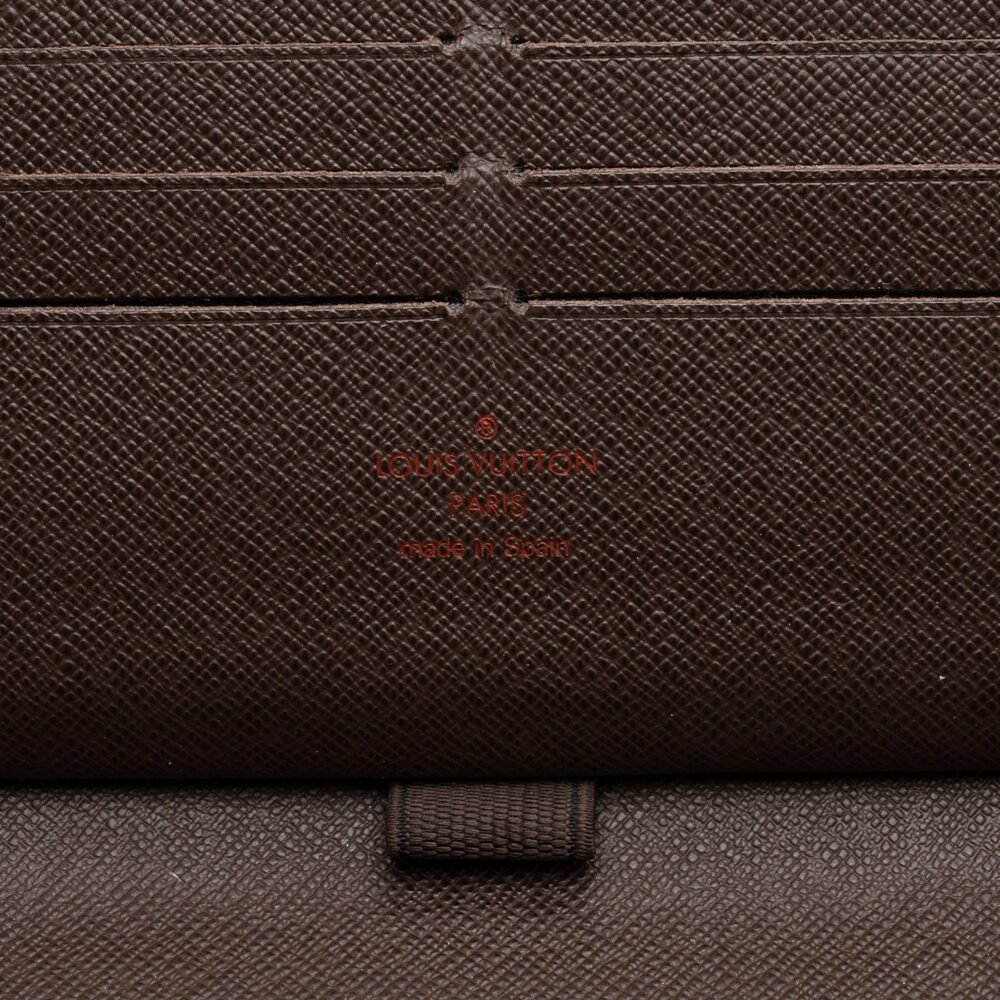 Louis Vuitton Damier Ebene Zippy Organizer Wallet