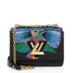 Louis Vuitton Epi Leather Sequin Bird Twist MM Shoulder Bag