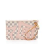 Louis Vuitton Limited Edition Damier Azur Tahitienne Neverfull MM Pochette