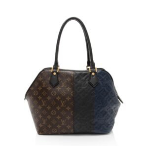 Louis Vuitton Limited Edition Monogram Blocks Zipped Tote