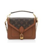 Louis Vuitton Monogram Canvas Calfskin Biface Shoulder Bag