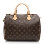 Louis Vuitton Monogram Canvas V Speedy 30 Satchel