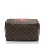 Louis Vuitton Monogram Canvas V Speedy 30 Satchel