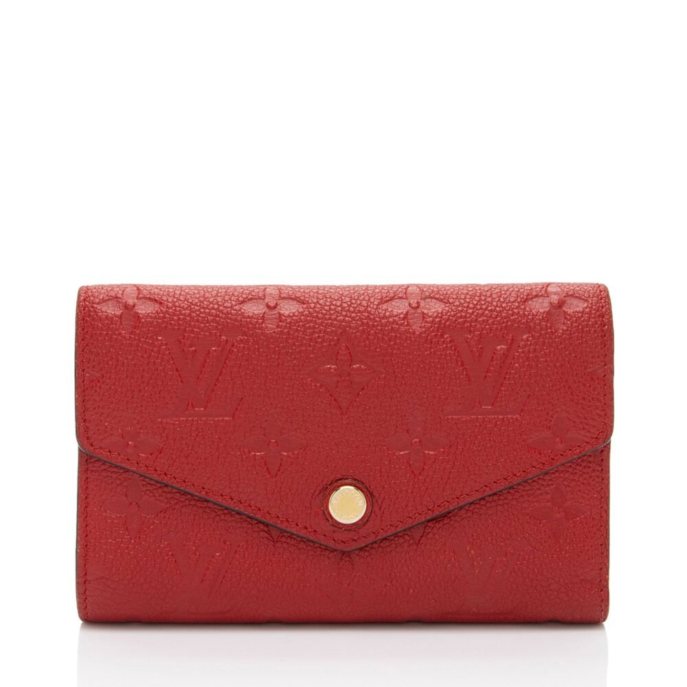 Louis Vuitton Monogram Empreinte Compact Curieuse Wallet