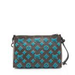 Louis Vuitton Tuffetage Monogram Canvas Triangle Messenger