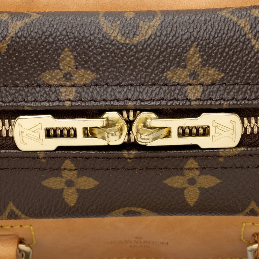 Louis Vuitton Vintage Monogram Canvas Deauville Satchel