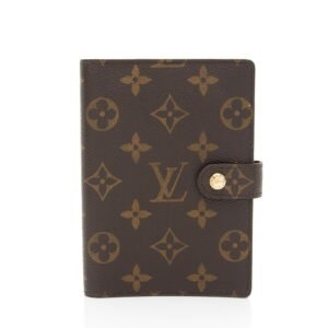 Louis Vuitton Vintage Monogram Canvas Small Ring Agenda Cover