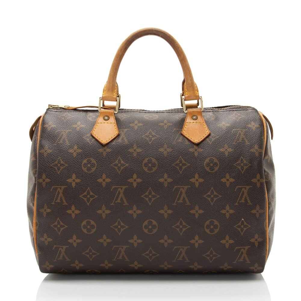 Louis Vuitton Vintage Monogram Canvas Speedy 30 Satchel
