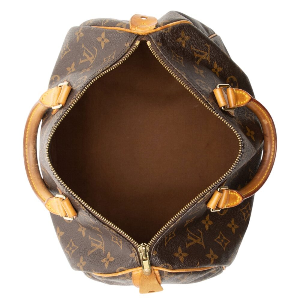 Louis Vuitton Vintage Monogram Canvas Speedy 30 Satchel